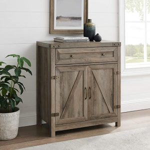 Walker Edison media storage cabinet for living room