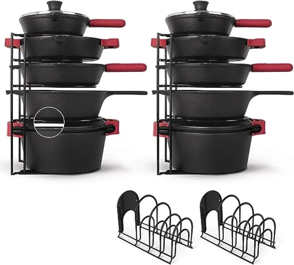 10 Best Pan and Pot Organizer Picks.