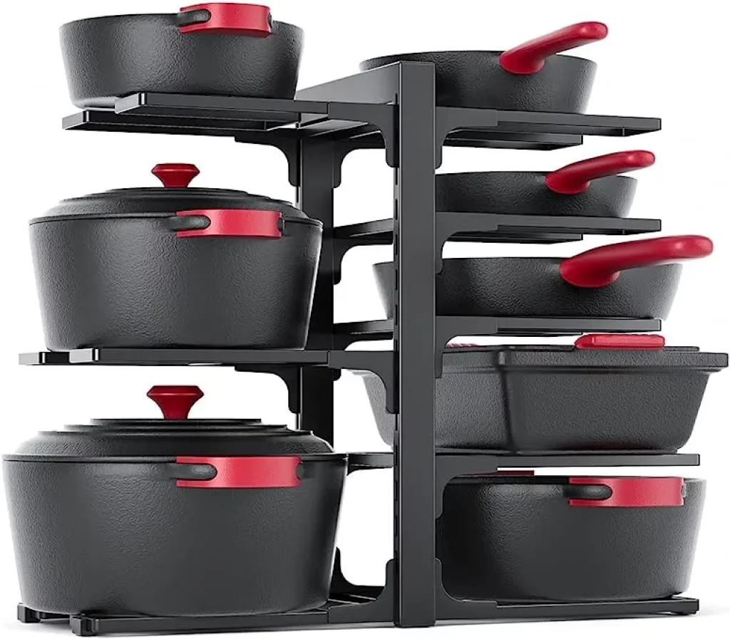 MUDEELA Pots and Pans Organizer